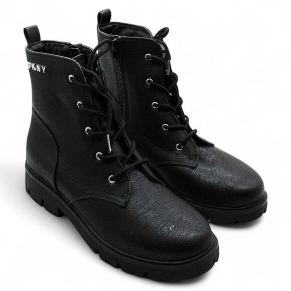 DKNY Women S Urban Chic Boots Stride with City Sophistication - Picture 1 of 8